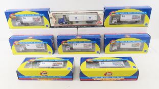 8 HO USPS tractor trailers NIB