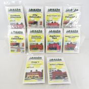10 Rix Smalltown USA Model Kits HO - NIP