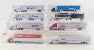 8 Kenworth Trucks N'Stuff Semi Tractor Trailer NIB