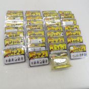 33 Woodland Scenics HO Figure Sets NIP