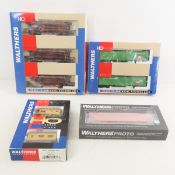 Walthers HO train cars, 3 pack, 2 pack, PROTO NIB