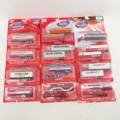 12 Mini Metals HO Semis & Trailers NIP