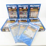 8 Walthers HO Scale RR Model Kits NIP Sealed