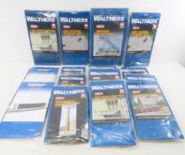 15 Walthers HO scale bagged model kits sealed