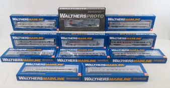 10 Walthers Mainline Amtrak cars