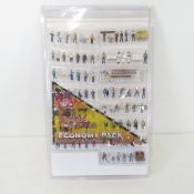 Woodland Scenics HO Assorted 100+Worker Figure Set