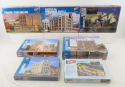 7 Walthers Cornerstone HO Model kits, sealed