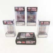 Atlas HO Signal System Starter Kit & 4 Signals NIP