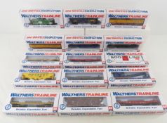 15 Walthers Trainline train cars NIP