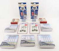 11 Light Up RR Stop Lights, Light Poles & More NIP