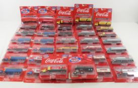 37 Mini Metals HO scale teactor trailers on cards