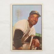 1953 color Bowman, Monty Irvin Baseball card