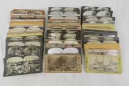 120+ Antique Stereoscope Cards- some military