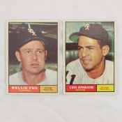 1961 Topps Luis Aparicio & Nelly Fox Baseball