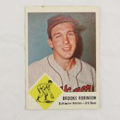 1963 Fleer Brooks Robinson Baseball card