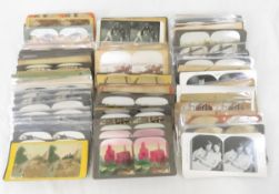 130+ Antique Stereoscope Cards- some military