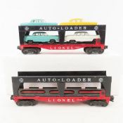 2 Lionel 6414 Auto-Loader Train Cars