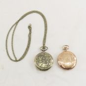 Illinois 15 jewel Pocket Watch & Quartz Watch