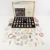 Fashion jewelry & Olympic pin display