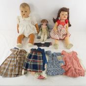 Saucy Walker, and 2 Other Vintage Dolls