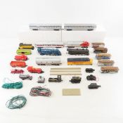 HO Trolley Cars, Locomotives & Train Cars