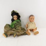 Madame Alexander Scarlett & Dionne Quint Dolls