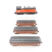 Lionel 667 Locomotive and 3 Pullman Cars
