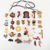 Carved Wooden, Folk Art & Tribal Jewelry