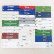 42 Assorted HO 53' Shipping Containers