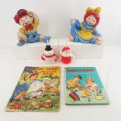 Raggedy Ann & Andy figures book & more