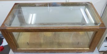 Vintage Wood & Glass Case