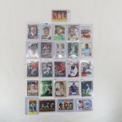 25 vintage & modern Baseball cards with Stars