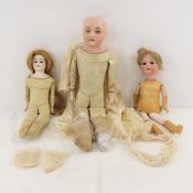 2 Antique Armand Marseilles Floradora & Alma Dolls