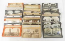 110+ Antique Stereoscope Cards- some military