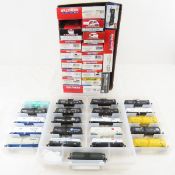 21 Assorted HO Tank Cars w/ Boxes