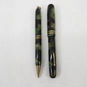 Vintage Moore Fountain Pen & Pencil set