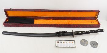 Katana sword in case