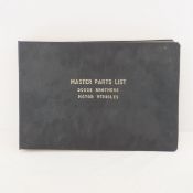 Dodge Bros Master Parts Price List Souvenir 1967