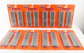 8 Lionel FasTrack Straight Track 4-Packs