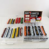 18 Assorted HO Coil Cars with Coils