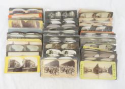 120+ Antique Stereoscope Cards- some military