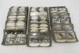 130+ Antique Stereoscope Cards- some military