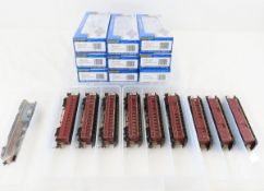 10 ATSF Old-Time HO Passenger & Other Cars