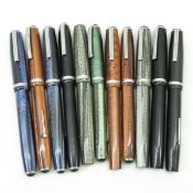 10 Vintage Esterbrook lever fill Fountain Pens