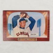 1955 Bowman Bob Lemon Baseball card