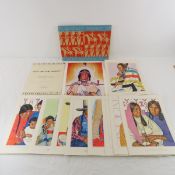 Blackfeet Indians Of Glacier National Park Prints