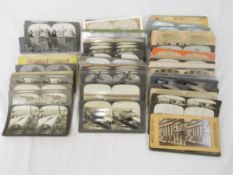 110+ Antique Stereoscope Cards- some military