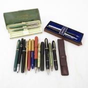 Vintage fountain pens & pencils