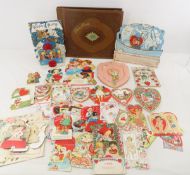 Valentine's & Other Greeting Cards in Book & Loose