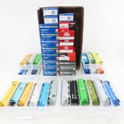 24 HO 3&4 Bay Hopper Cars with 19 Boxes